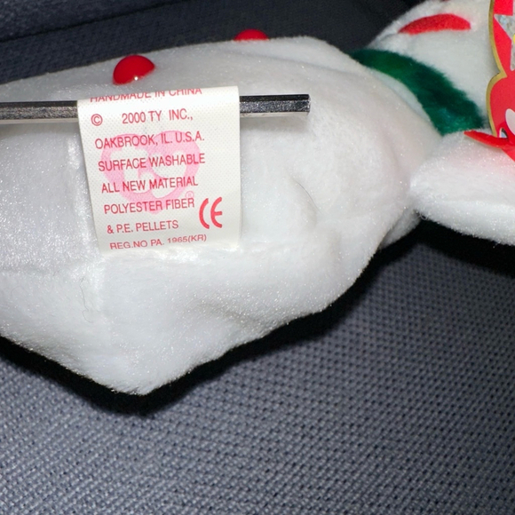 Ty Beanie Baby Snowman Plush Toy Holiday“Snowgirl” 2000 Vintage Christmas H - Picture 15 of 16